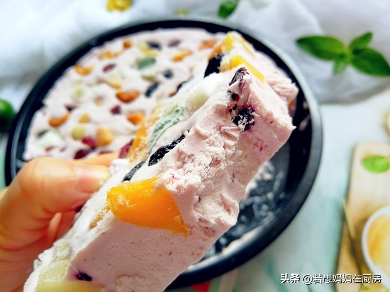 在家就能做的雪糕不用酸奶,在家也能做雪糕