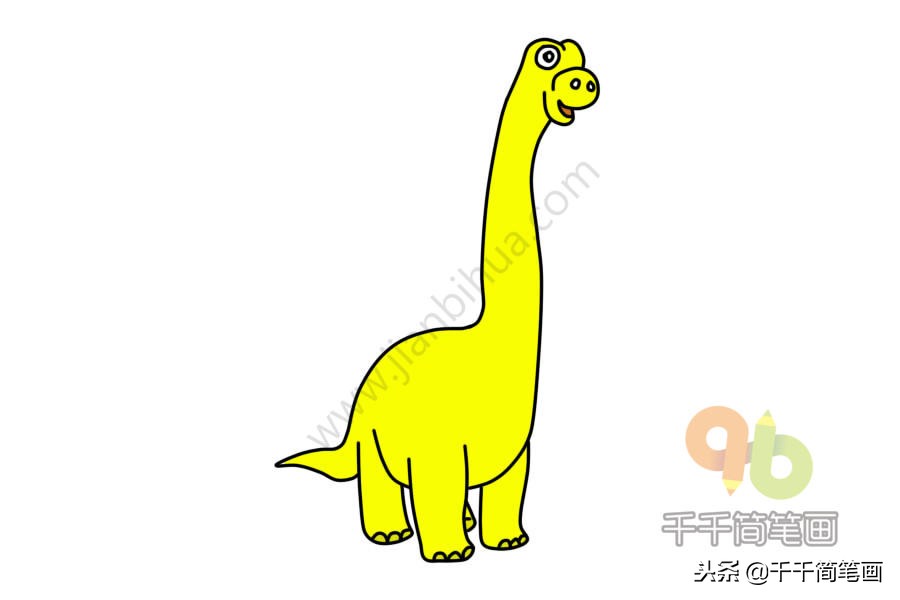 简笔画100个恐龙9-10岁,儿童简笔画恐龙大全简单又漂亮