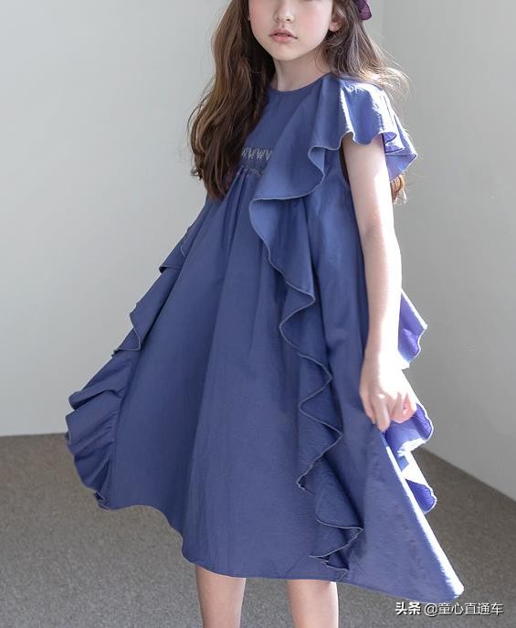 韩国童装中大童女,中大童9-15岁韩国裙子