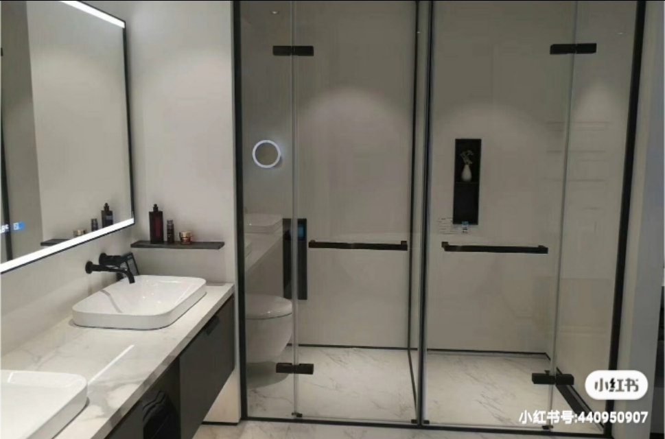 下沉式淋浴房地面做法推荐,钻石型卫生间淋浴房地面做法