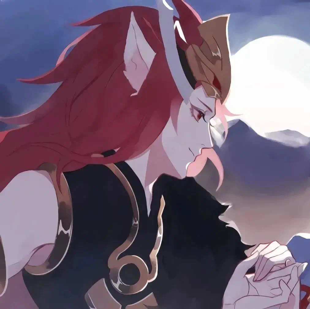 王者荣耀情侣头像花木兰和兰陵王,王者荣耀蔡澜和蔡文姬情侣头像