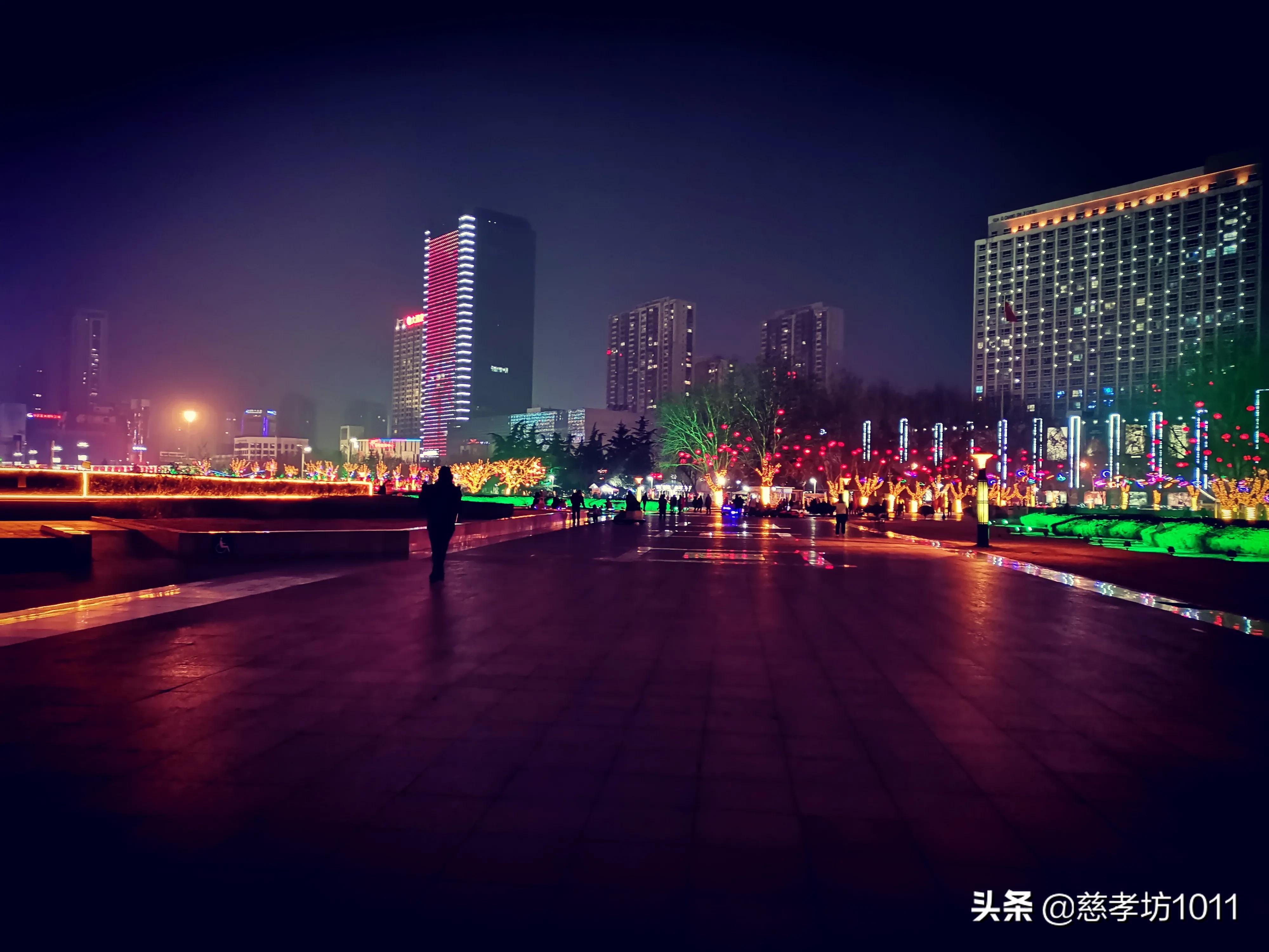 临沂旅游夜景景点大全,临沂元宵节夜景震撼视频