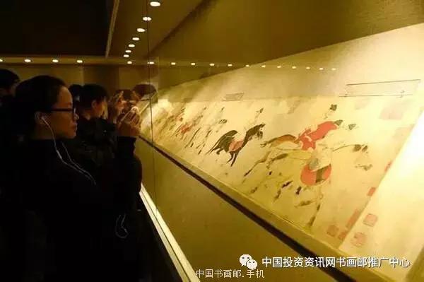 任仁发《五王醉归图卷》2016年度全球最贵中国艺术品