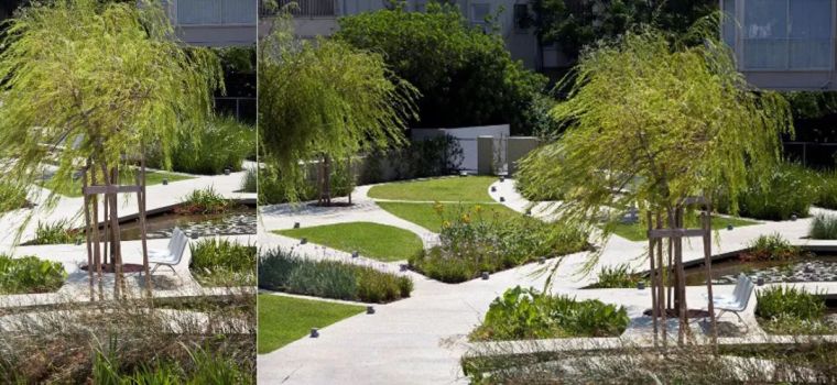 一条景观步道,一条景观路设计图片