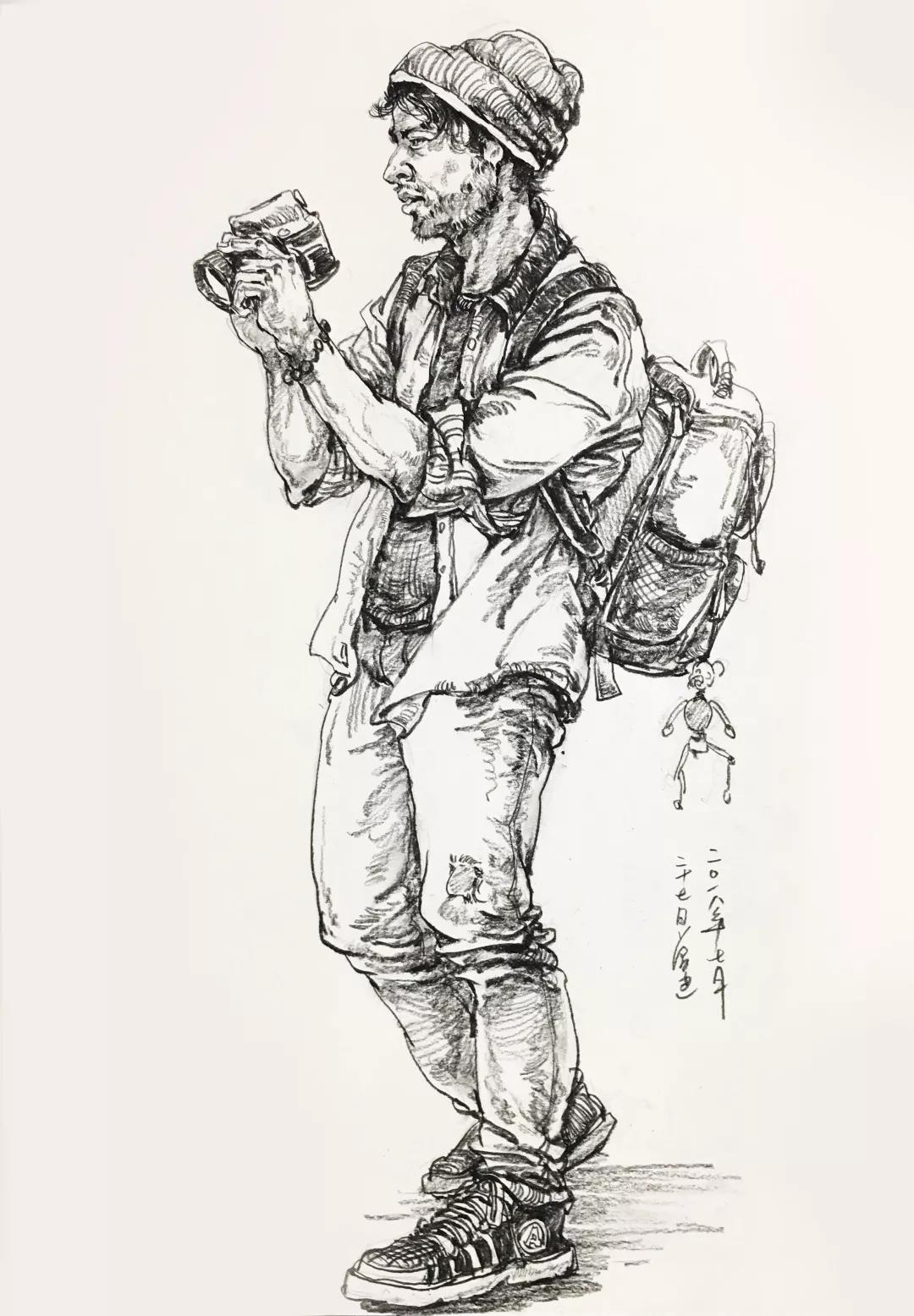 速写怎么起形又准又快,速写注意事项