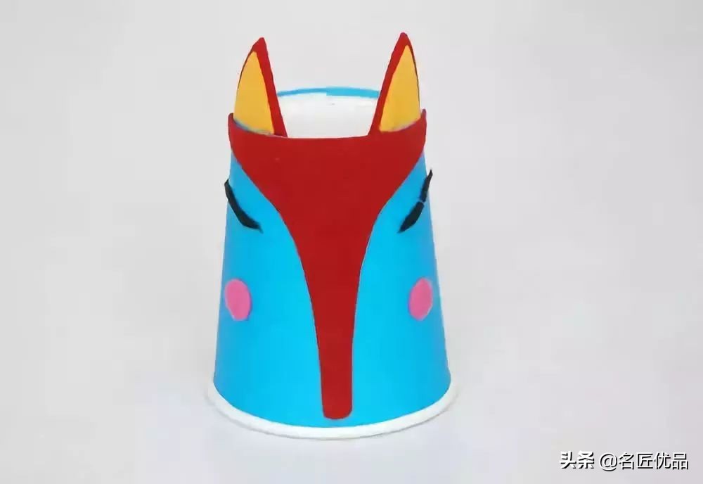 用两个纸杯手工制作纸杯娃娃,纸杯手工制作大全幼儿园手工