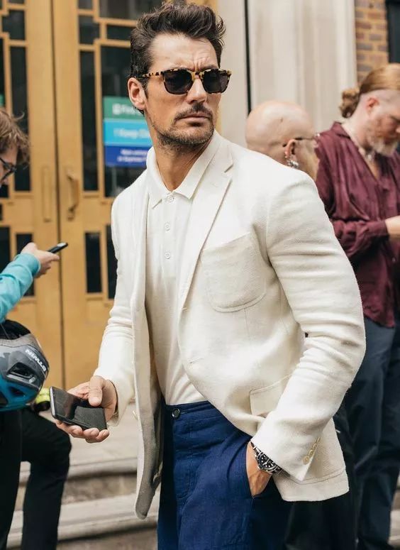 男士polo衫火爆款搭配,男士polo衫高级感穿搭不褪色