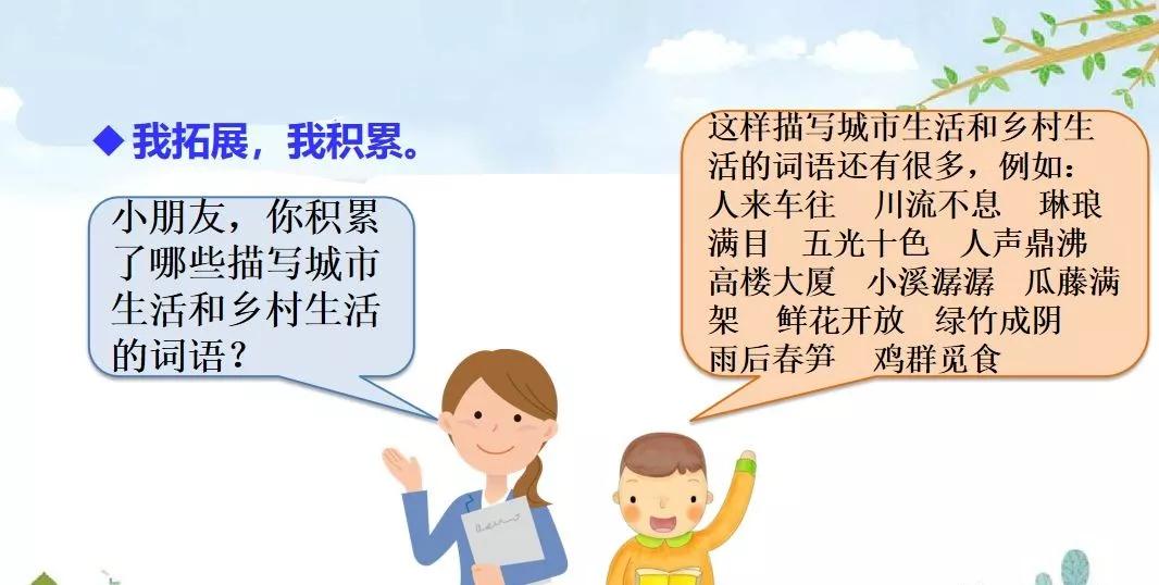 部编版四下语文第一单元口语交际,部编版四下口语交际专项练习