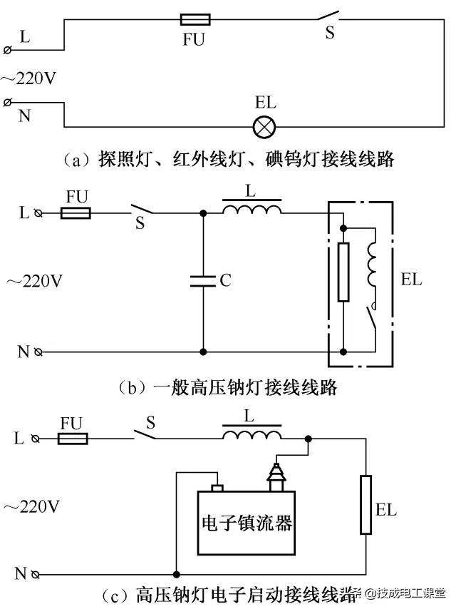 如何用三个开关控制灯的电路图,3个开关控制一盏灯接线方法