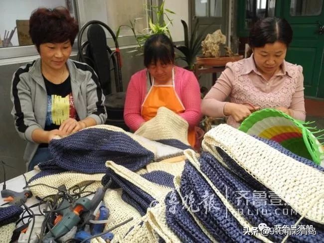 十年前青岛城阳工艺品厂,青岛草编工艺品工厂