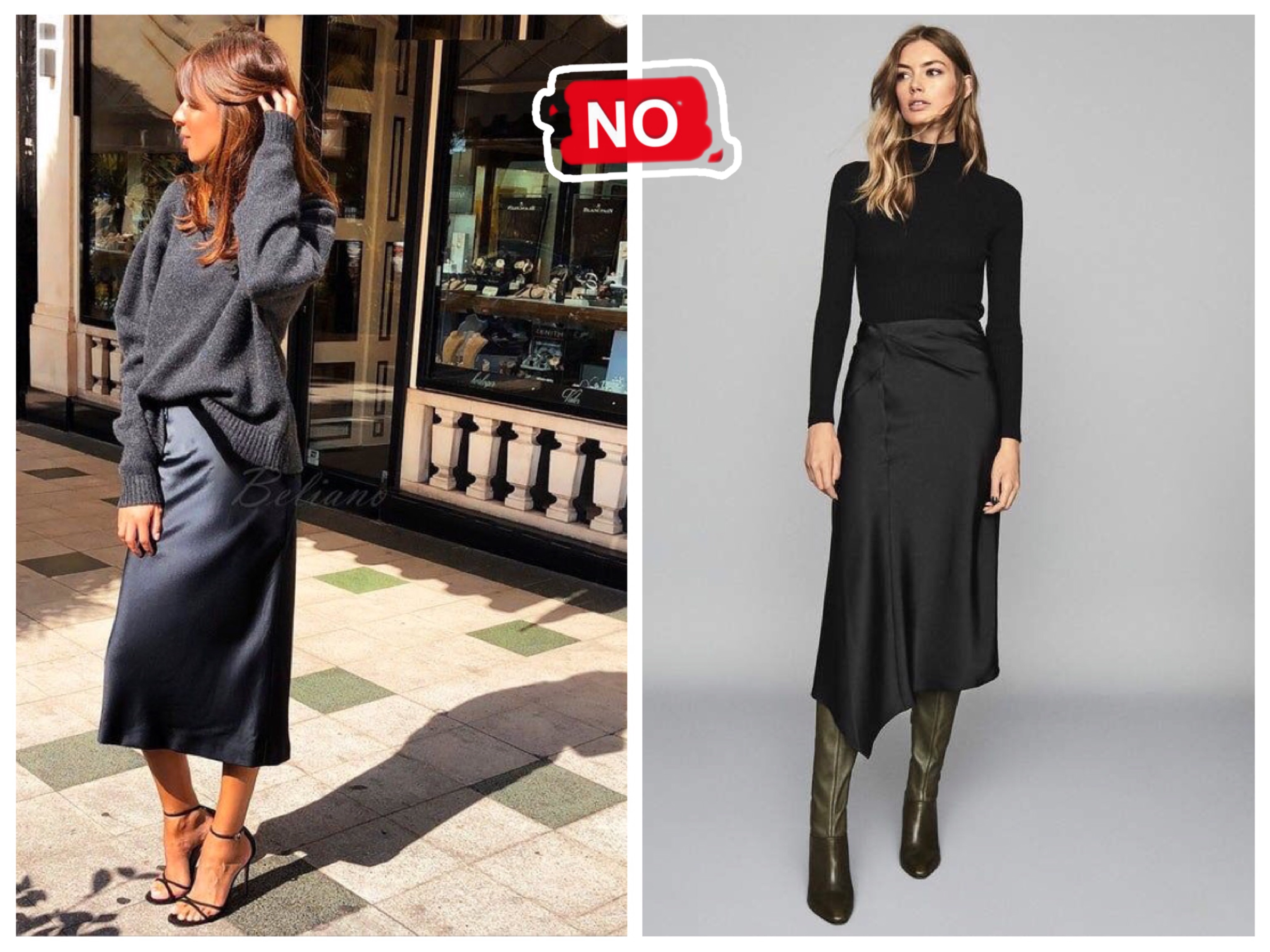 夏天洋气女士半裙显瘦气质,夏天时尚气质链条高腰半裙