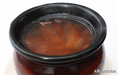 江西非遗美食瓦罐汤,江西瓦罐汤里凉拌土豆丝