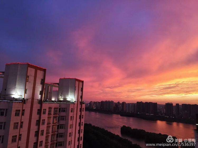 双彩虹映照下的绝美风景，洛阳奇特天象百年不遇