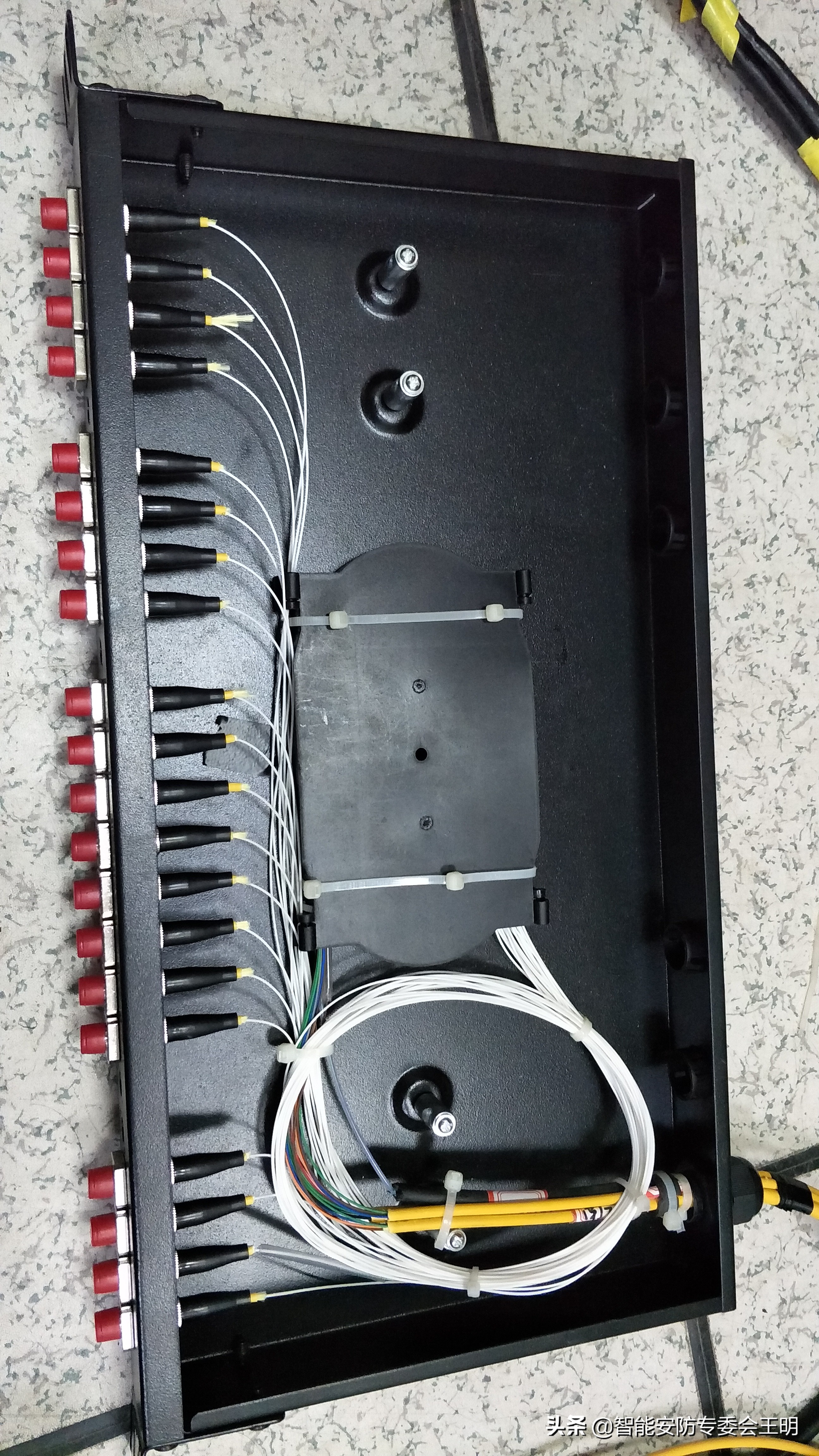 新型光纤熔接施工案例,风电场光纤熔接图纸