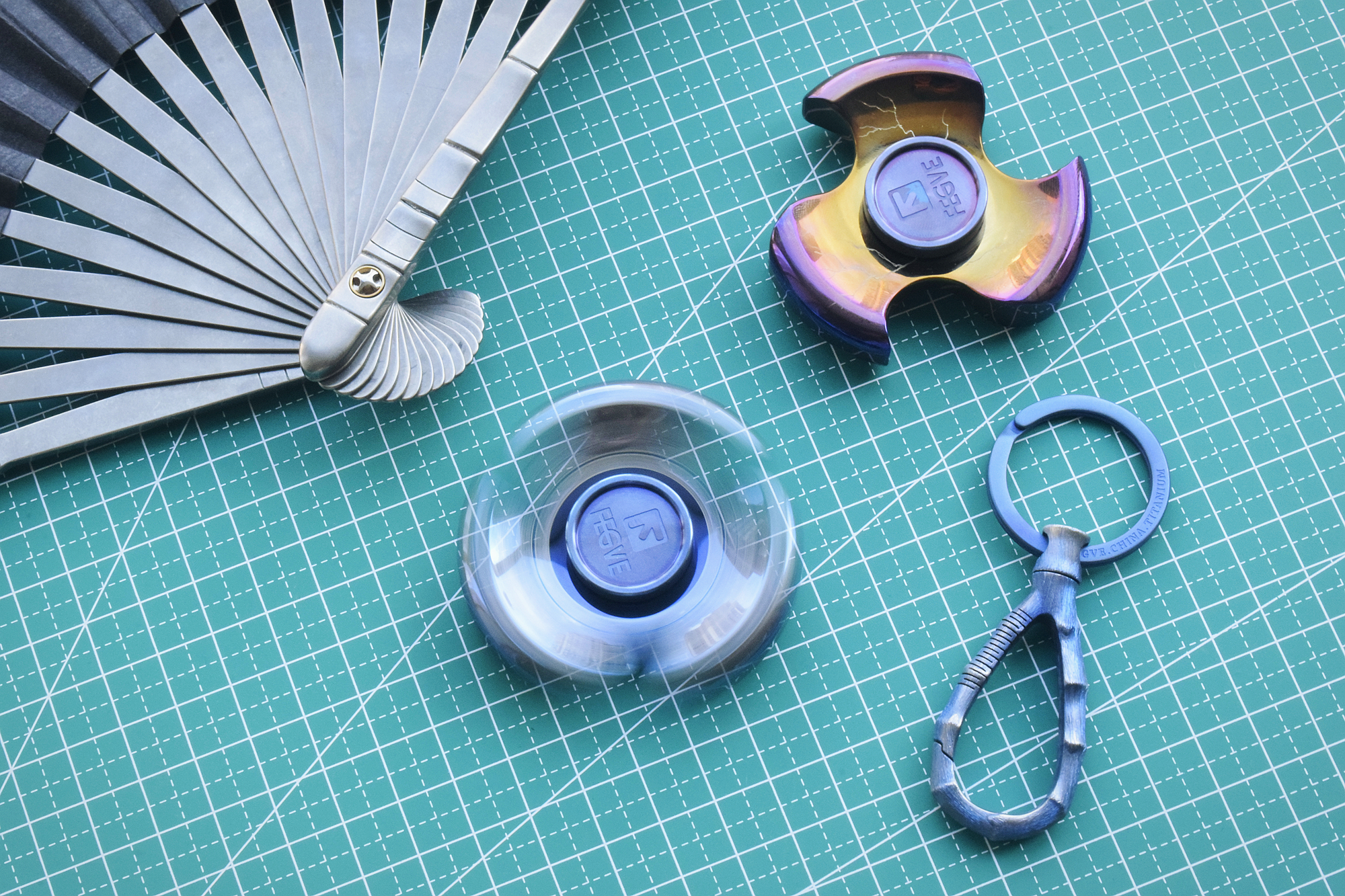 赏心悦目，转到停不下来！——斐戈FEGVE“胖三叶”指尖陀螺赏评