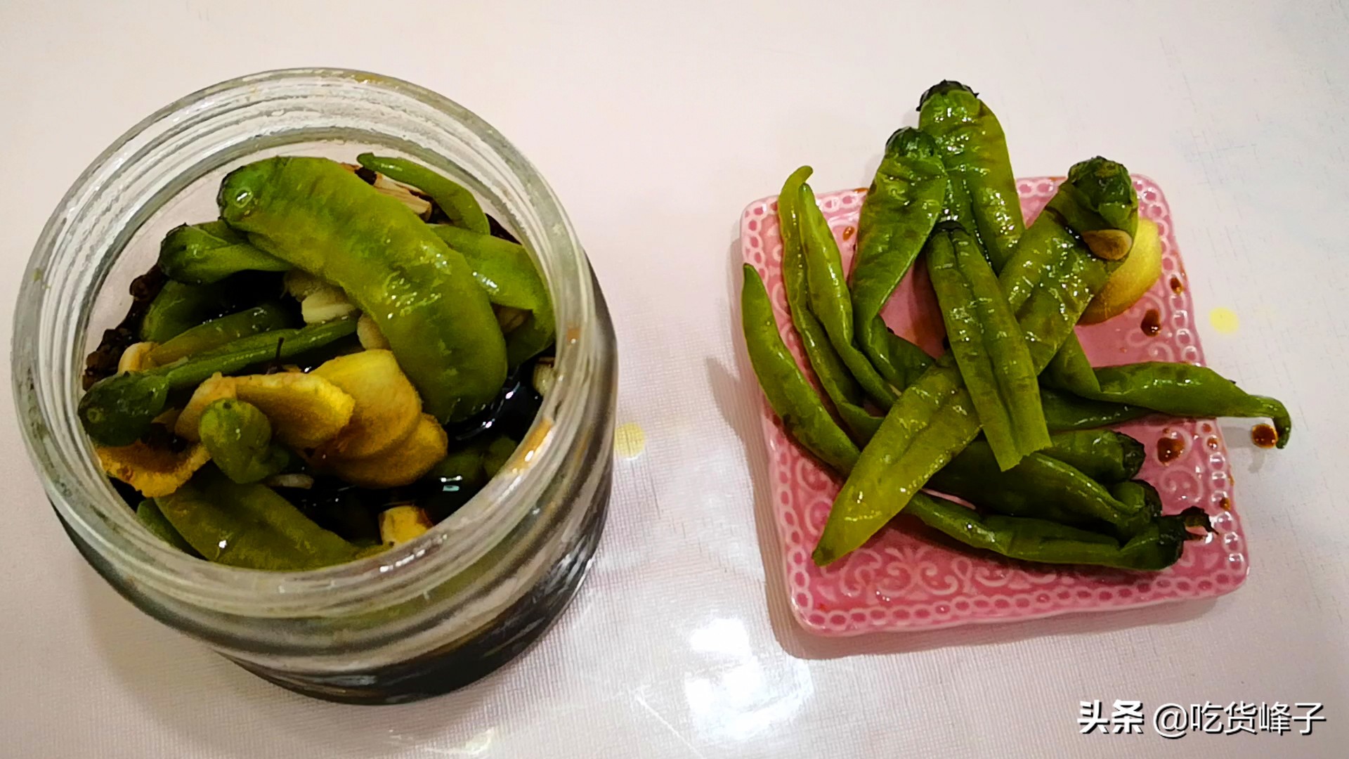 腌辣椒不要油怎么做,腌辣椒不要酸的