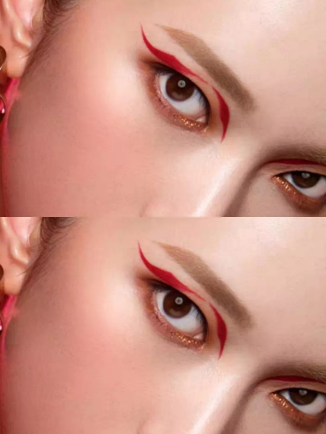 韩系日系眼妆,日系韩系眼妆对比