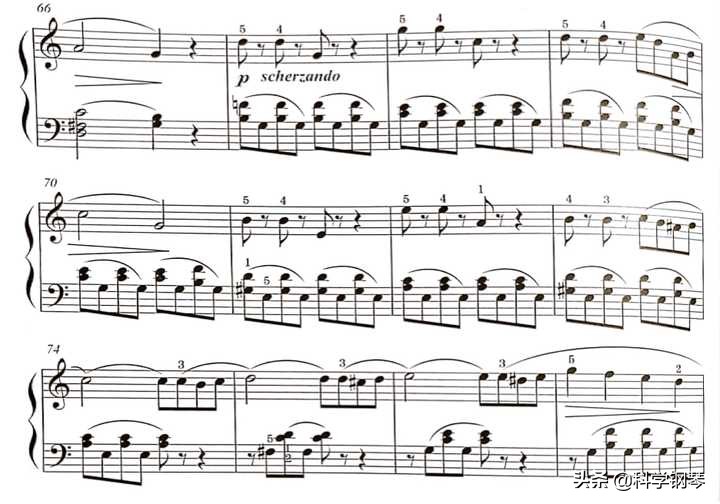 少儿钢琴左右手合奏教学,钢琴左右手节奏不同怎么合奏