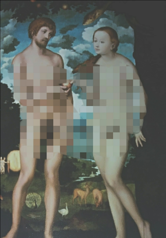 2位艺术家用3种不同的视角来展现女性的裸体,体现出*欲情**本质