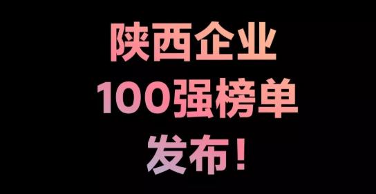 陕西100强企业和民营50强企业名单,陕西省农业百强企业
