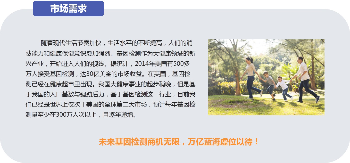 安维康基因检测全国招商