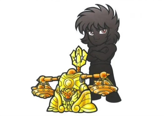 黄金圣斗士卡通图,卡通圣斗士