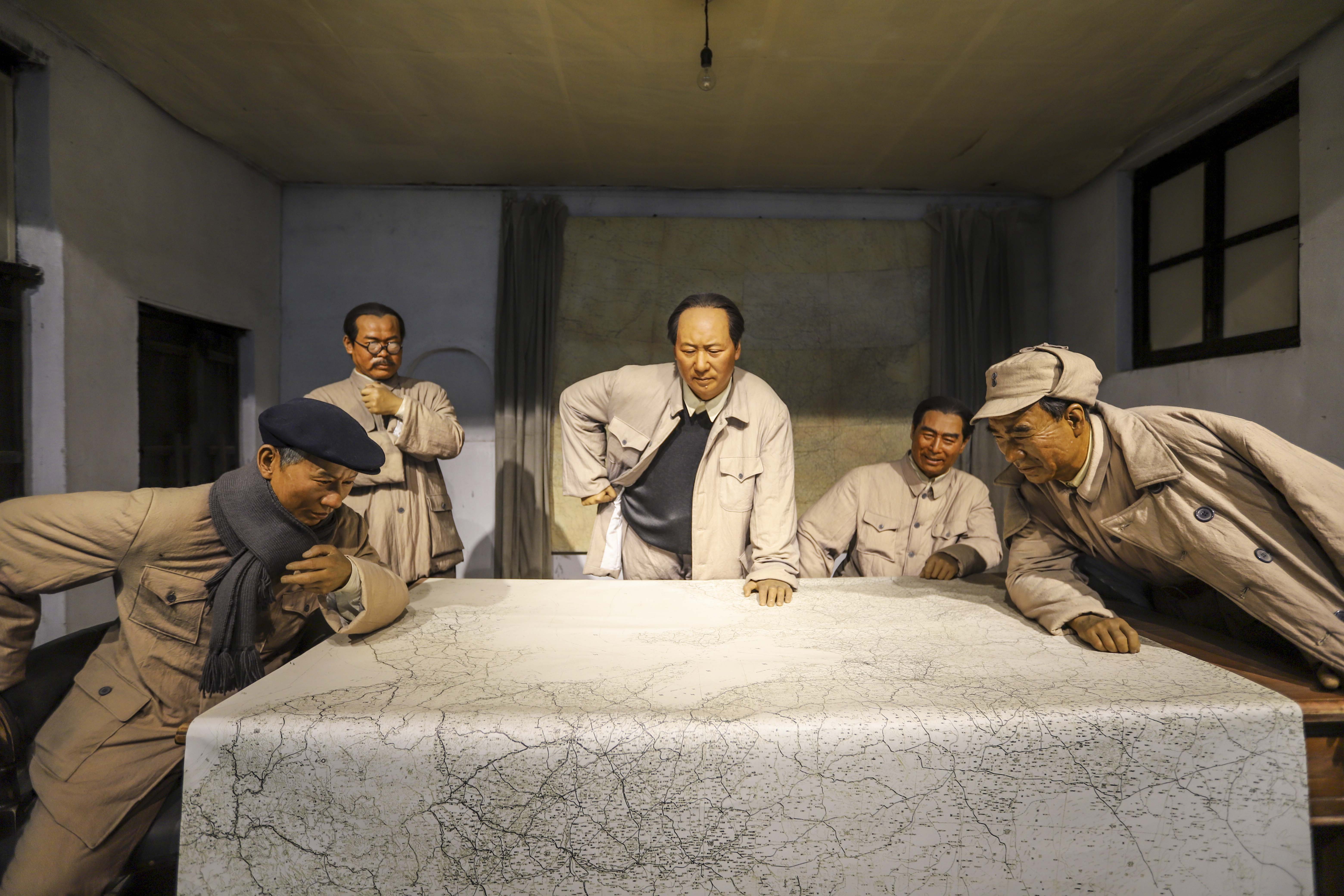 关于平山西柏坡介绍,西柏坡新中国从这里走来纪录片