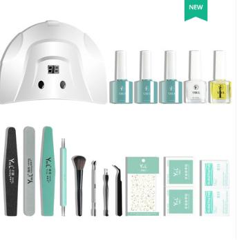 适合美甲初学者的美甲套装,可以自己在家做的美甲款式教程