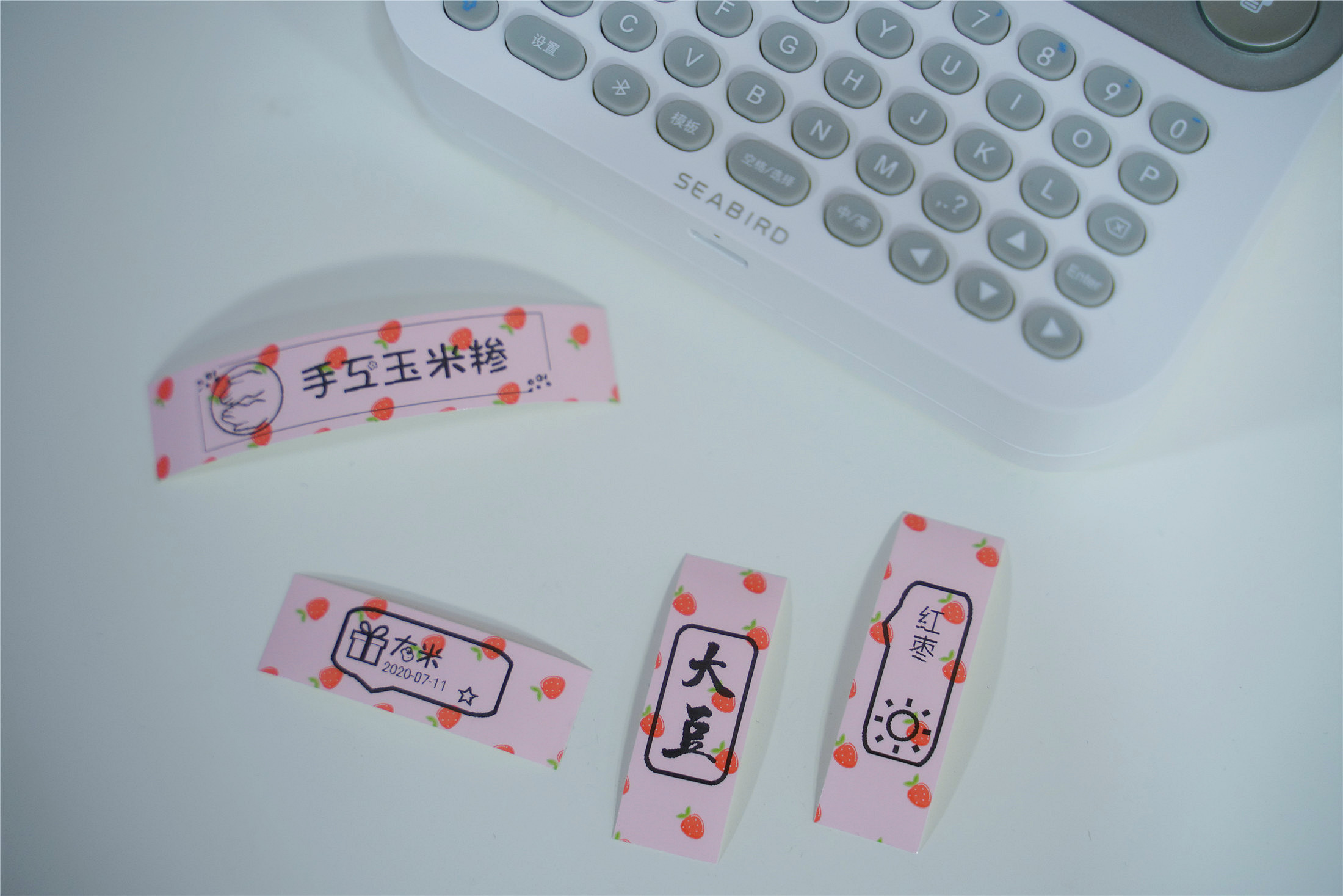 海鸟打印机使用方法,海鸟便携式标签打印机