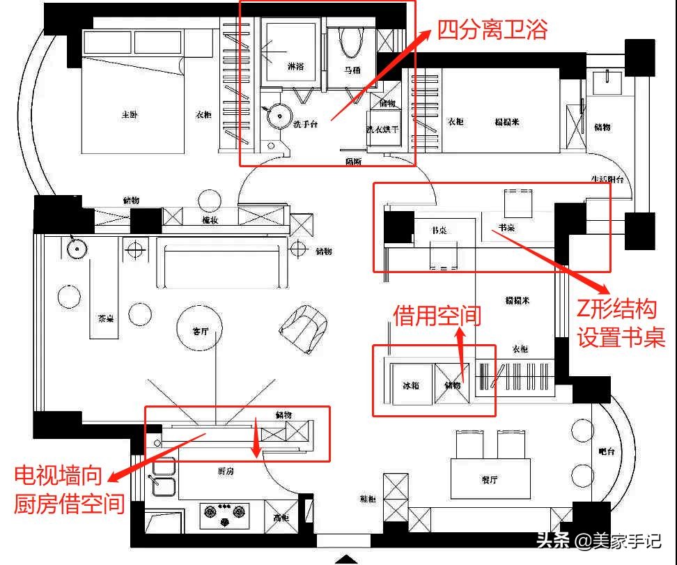 厦门夫妻晒出90㎡家，全屋干净整洁、有条不紊，让人看了大呼过瘾