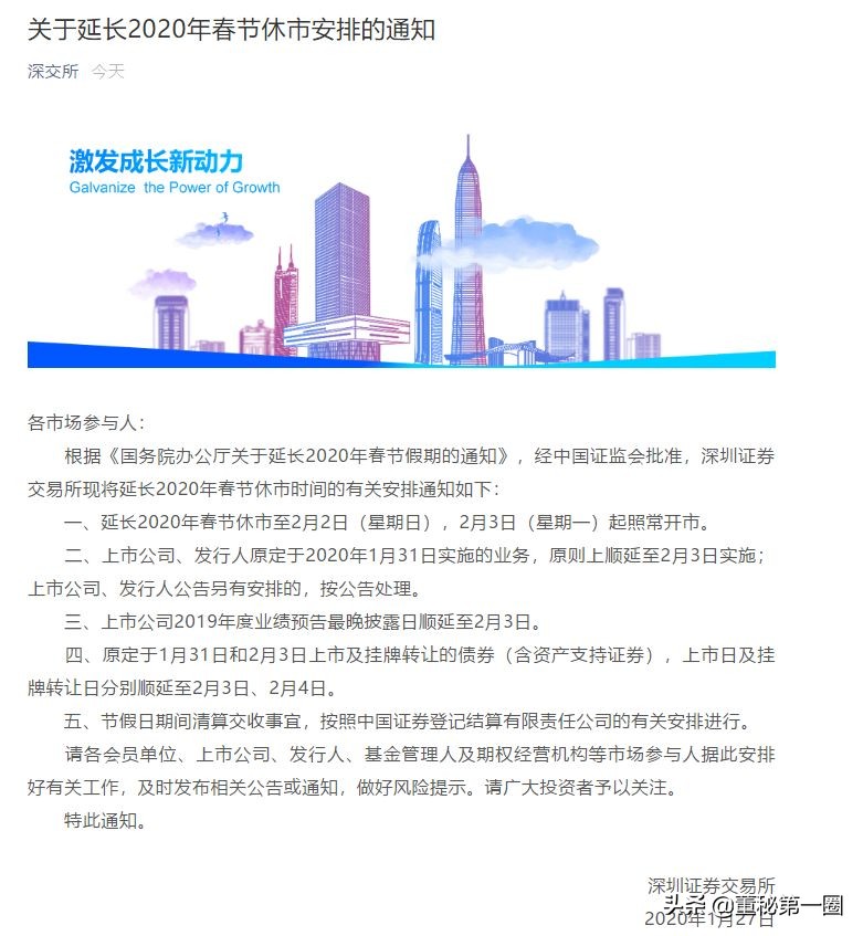 a股春节休市10天后会大涨吗,a股节后将延长交易时间