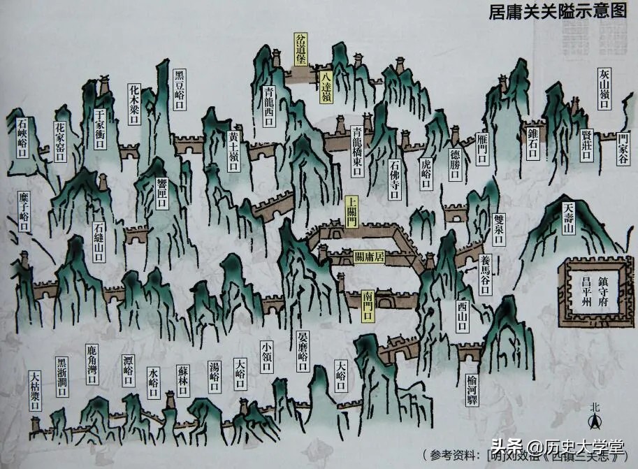 居庸关地形的特点是什么,居庸关战略位置