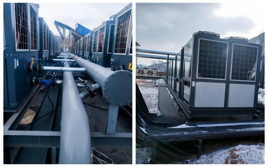 山西长治中广欧特斯空气源热泵,中广欧特斯煤改电空气能