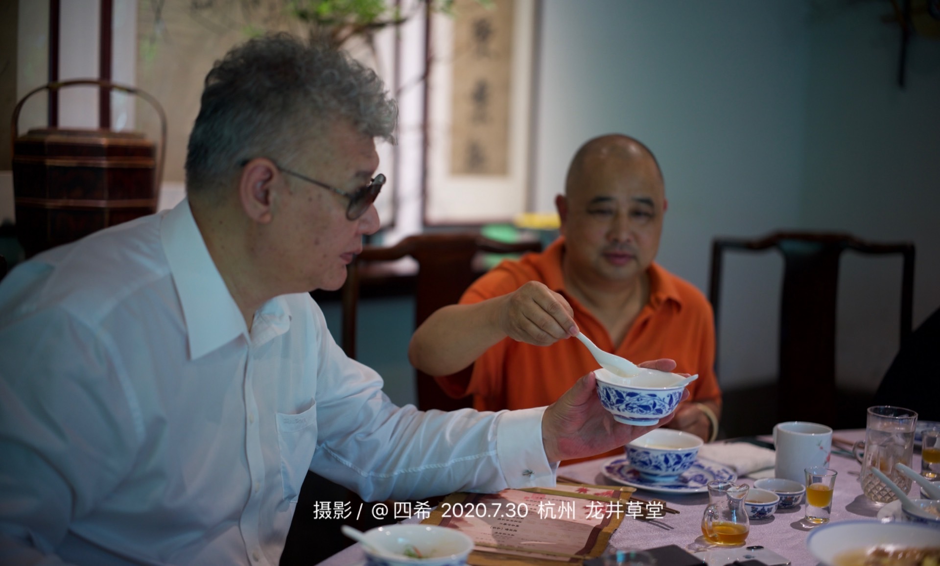 #凤凰网大饭局#龙井草堂的万千气象