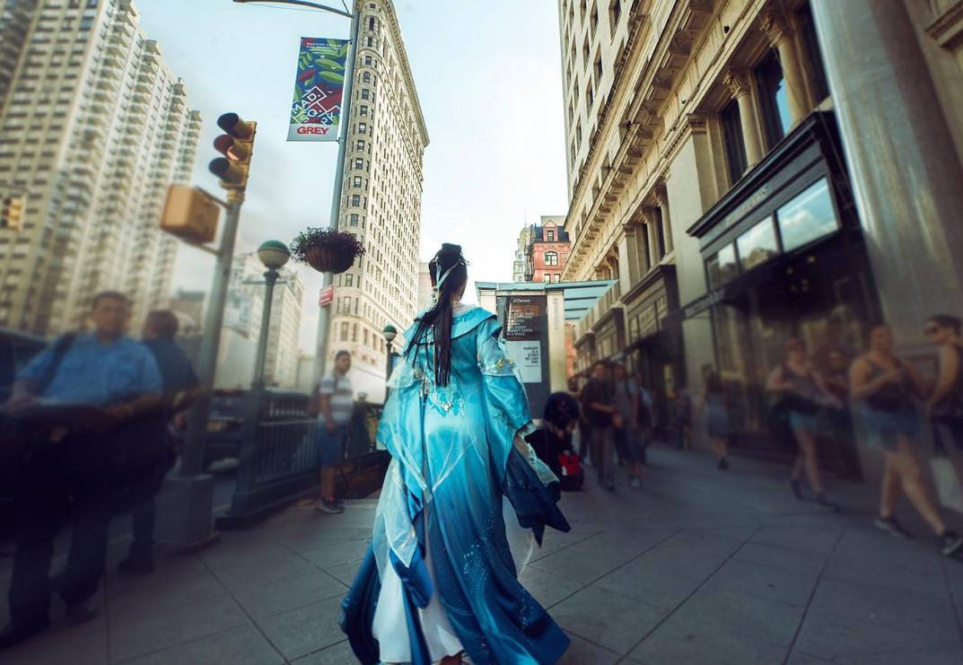 穿越次元壁谈一谈天涯明月刀各种联名汉服汉元素时装