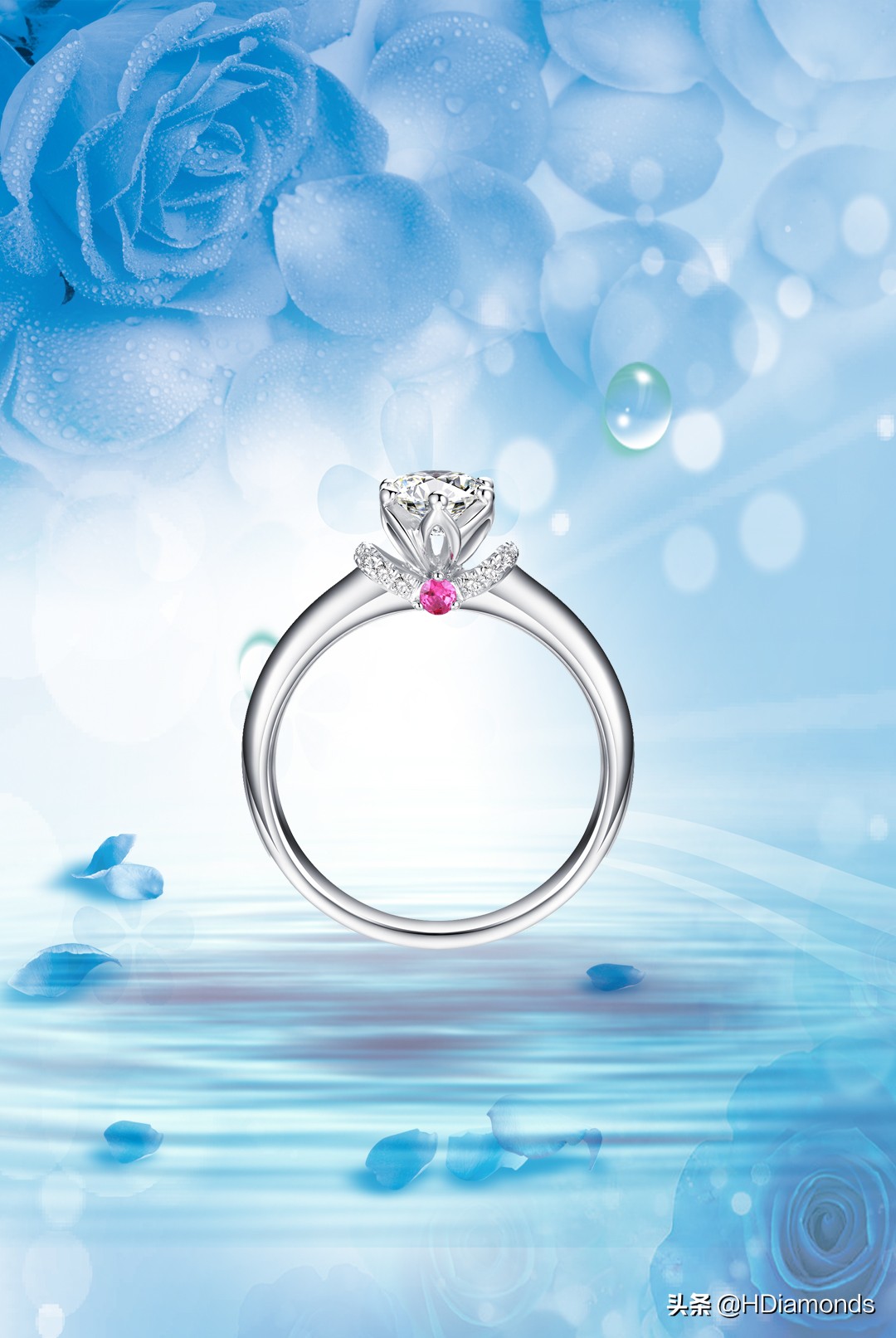 蓝宝石戒指有哪些款式好看简单,翡翠镶嵌戒指款式最新图片