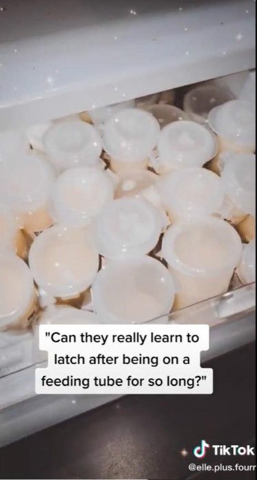 妈妈记录三胞胎一天奶量,三胞胎妈妈喂小宝宝