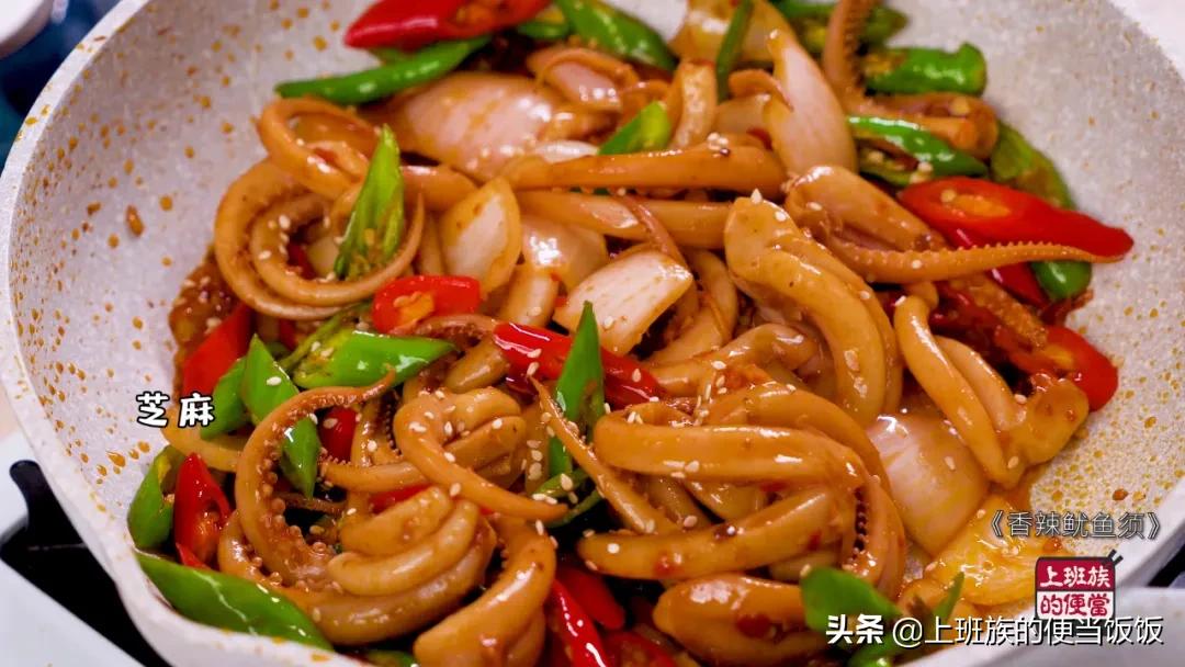 鱿鱼好吃又简单的家常做法不辣的,鱿鱼的家常做法铁板