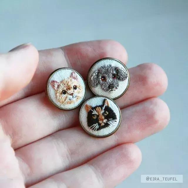 当一个程序员迷上了刺绣，就算手骨折了也无法阻止她……