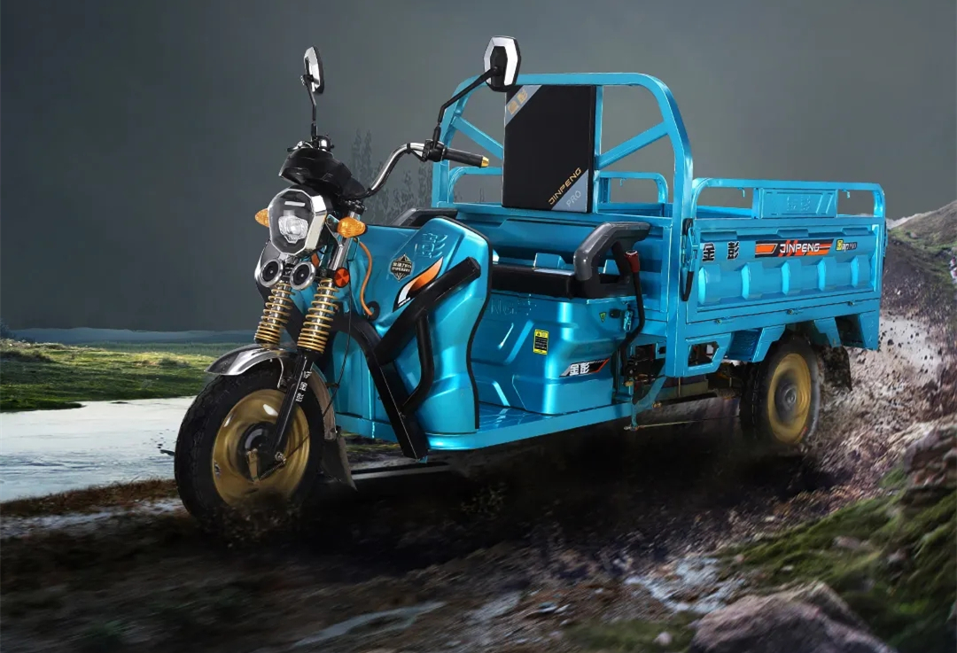 金彭新款代步三轮车,金彭增程式电动三轮车