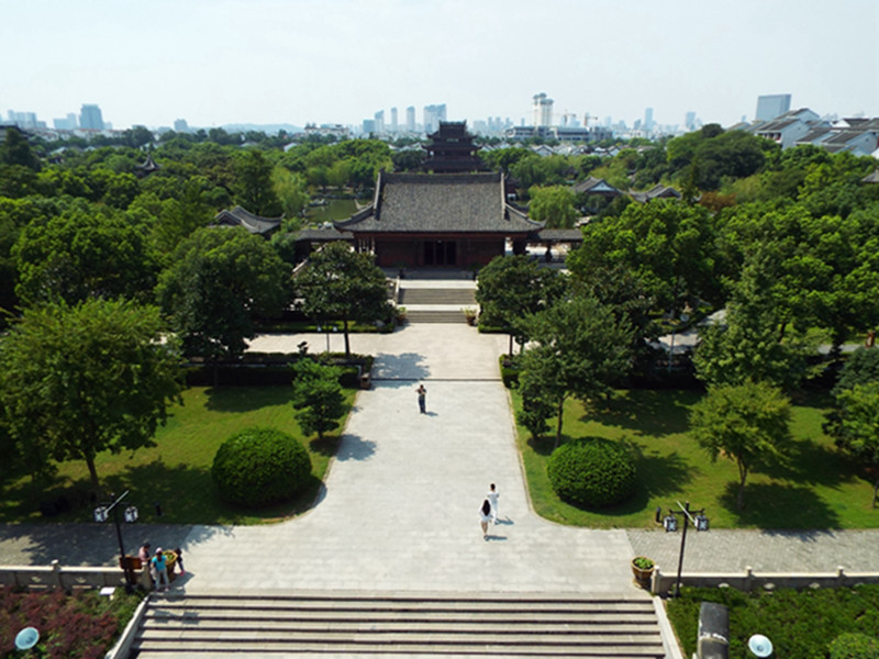 在苏州的名胜古迹中徜徉,苏州盘门景区的历史文化