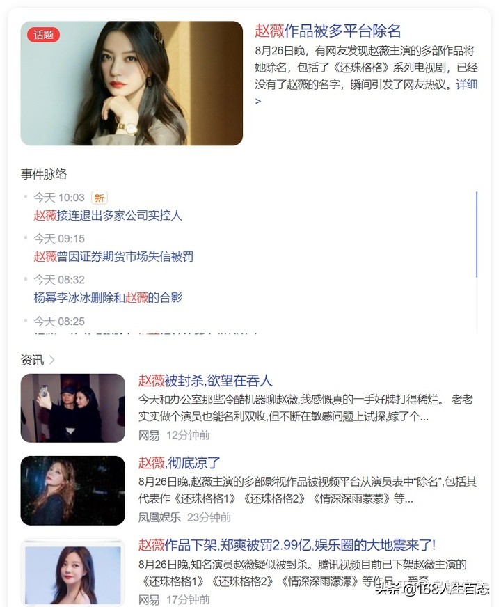 赵薇华尔街之狼,赵薇逆转人生之路