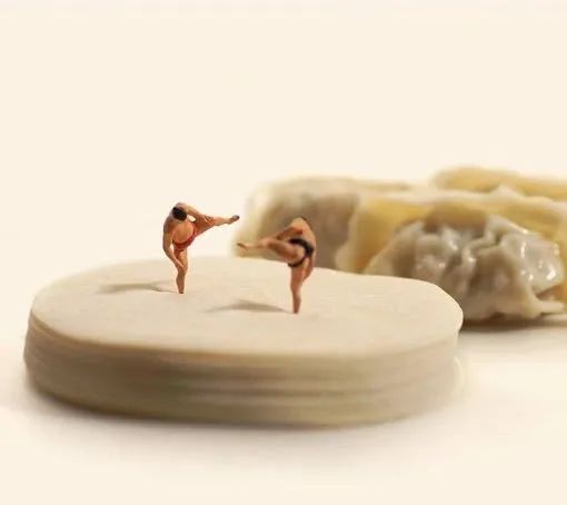 这个日本人，把奥运场地做成一个口罩那么大......