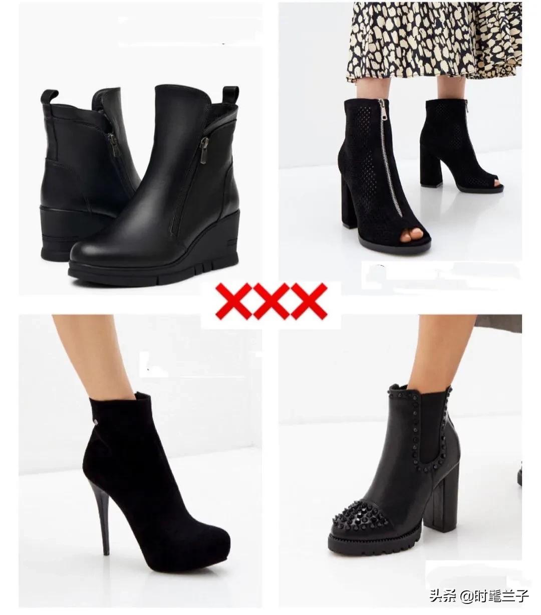 哪种短靴显腿细显脚小,什么短靴不显老