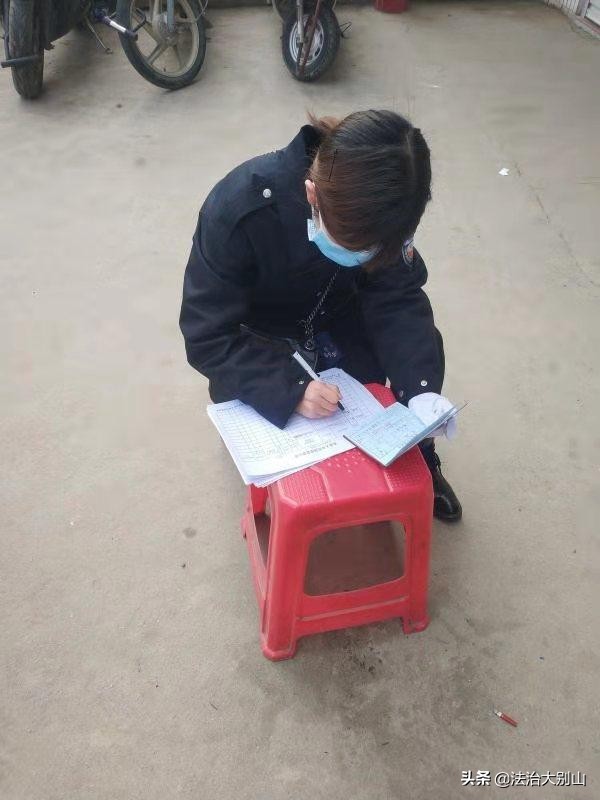 英山公安微警务,派出所社区开展疫情防控