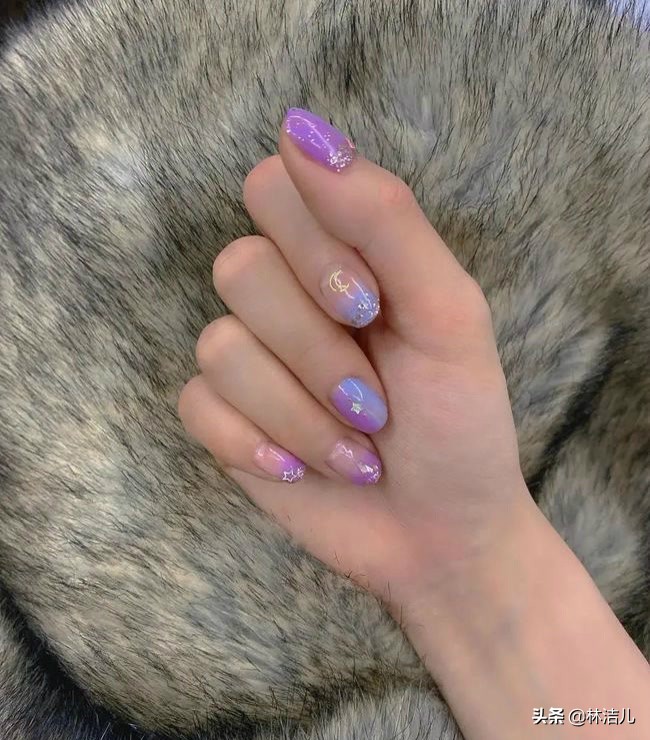 林允美甲教程完整版,林允弄美甲