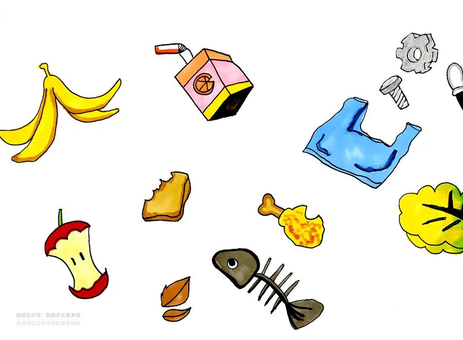 儿童画创意美术教程10岁,儿童画创意课程教学