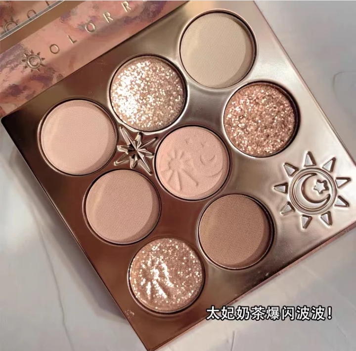 显色度高不飞粉的多色平价眼影盘,颜色多又平价的学生党眼影盘
