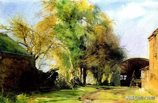 一组风景油画,一组好看的风景油画图