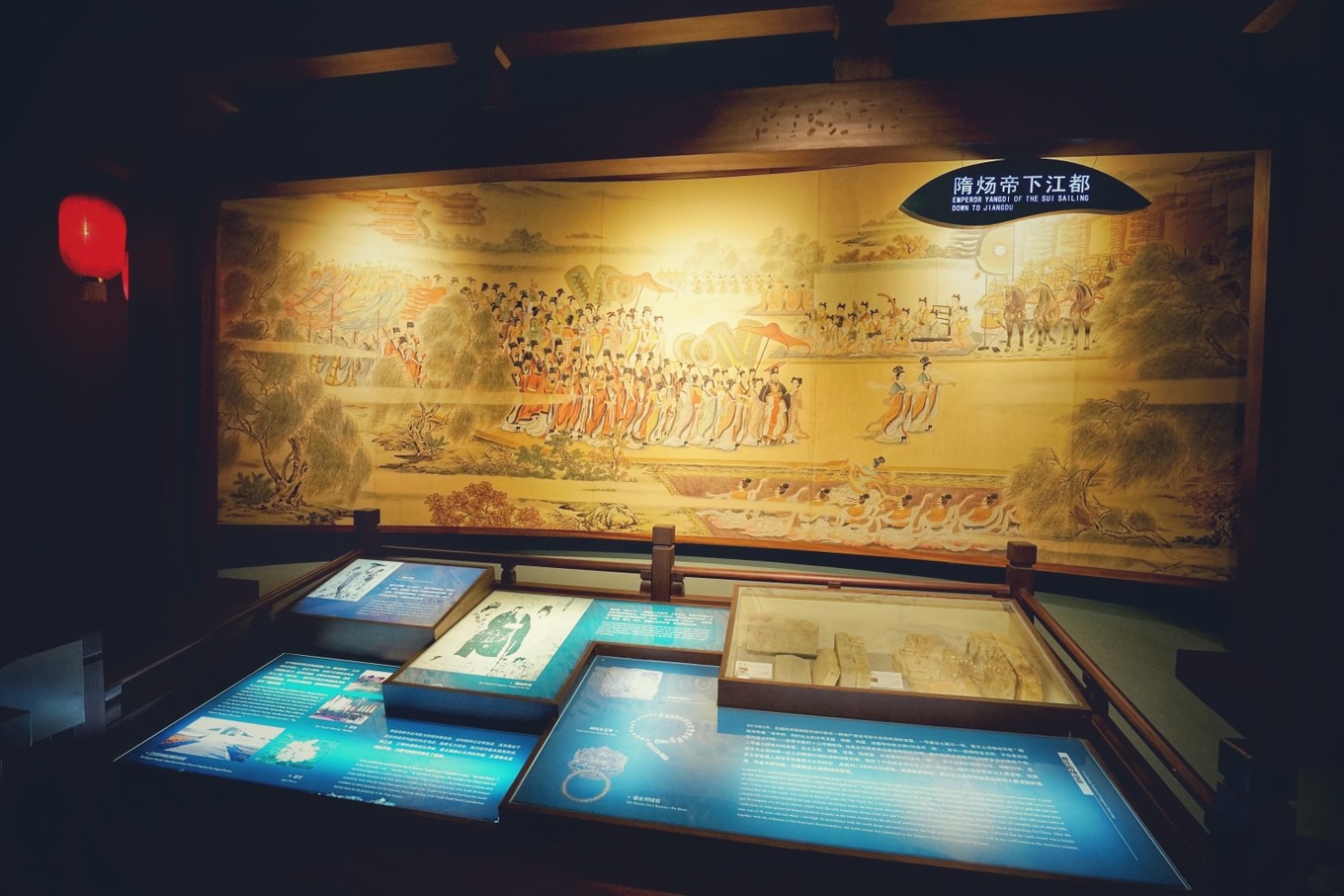 扬州参观双博馆路上的风景,扬州双博馆怎么参观合适